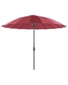 Beliani, Marktschirm aus Polyester Modern BAIA Marktschirm aus Polyester Modern BAIA