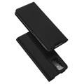 Dux Ducis - Samsung Galaxy A72 5G Flip Wallet Cover Leder Tasche - Schwarz