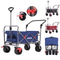 Bollerwagen | Handwagen | Transportkarre | Klappbar | Mit Teleskopstange Unisex ONE SIZE