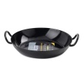 Riess Pfanne , 0600-22 , Schwarz , Metall , 3.9 cm , glänzend , hitzebeständige Griffe, backofengeeignet, kratzfest, rostfrei,hitzebeständige Griffe, backofengeeignet, kratzfest, rostfrei , 0038781105