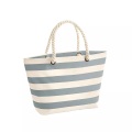 Tragetasche Boardwalk, Mit Streifen Damen Weiss ONE SIZE