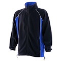 Mikrofleecejacke Fleecejacke, Antipilling Herren Marine L