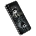 Galaxy A14 - Softes Silikon Case Wolf