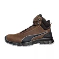 Puma Safety Footwear Puma Schuhe Herren Condor Mid Lace up Stahl Toe S3 wasserdichte Sicherheitsstiefel Braun UK Size 11 (EU 46, US 12)