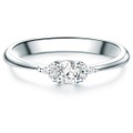 Damen Ring Damen Silber 54