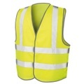 Core Warnweste Unisex Gelb S