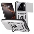 Cover-Discount - Xiaomi 15 Armor Case mit Kickstand, Silber
