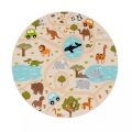 PACO HOME, Kinderzimmerteppich Mit Tieren Unisex 200 cm