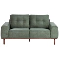 Beliani - 2 Sitzer Sofa aus Polyester Klassisch LAURILA, One Size, Grün