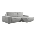 PASCAL MORABITO - Ecksofa mit Schlaffunktion BoucléStoff Ecke Rechts AMELIA von One Size, Grau