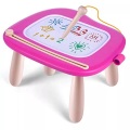 Kinderspielzeug Ab 1 Jahr, Magnetische Maltafel Zaubertafel Bunt Zeichentafel Magnettafel Mit 4 Unisex Multicolor