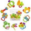 Activity-board - Baby Rassel Beißring Spielzeug Set Babys Erste Rasseln Erstes Geschenkset für, One Size, Multicolor