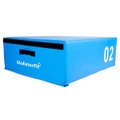 Gladiatorfit, Plyobox Stapelbare Sprungbox Aus Schaumstoff | Mehrere Größen Unisex Multicolor 30cm