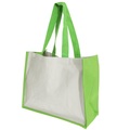 Printers Jutetasche Shopper Einkaufstasche, 21 Liter Damen Grün ONE SIZE