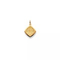 Anhänger Sternzeichen Waage Gelbgold 750, 19x13mm Damen Gelbgold ONE SIZE