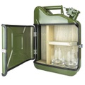 eStore, Minibar, Vintage Kanister - Grün Unisex