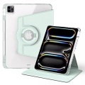 Cover-Discount - iPad Air / Pro 11 2in1 drehbare Hülle mit Rückseite + Deckel, Weiss Bunt,