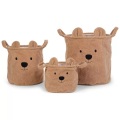 Childhome 3er Set Aufbewahrungskörbe Teddy