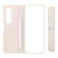 Samsung, Samsung Galaxy Z Fold4 Standing Cover with Pen - Sand Hülle