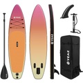 Paradise Beach - Exotrace - Set Sup Board And Kit - Capri Orange Unisex Orange ONE SIZE