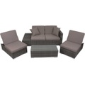 Gartenlounge Alcudia Unisex Grau ONE SIZE
