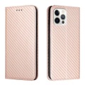 iPhone 14 Pro - Carbon Look Flip Case Hülle