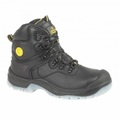 Steel Sicherheitsstiefel Unisex Schwarz 40