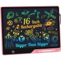 Activity-board - LCD-Schreibtafel für Kinder, wiederaufladbare Zeichentafel, Pink