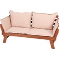 Gartenbank Fortuna Eukalyptus Natur 195 Unisex Braun ONE SIZE