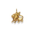 Anhänger Löwe Gelbgold 750, 18x16mm Damen Gelbgold ONE SIZE