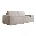 Sofa 2-sitzer - Cord - Beige - Amelia Unisex Beige ONE SIZE
