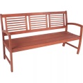 GARDEN PLEASURE Gartenbank »MADISON«, Eukalyptus, 156x90x59 cm, braun