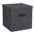 LOGAN Aufbewahrungsbox Schwarz Canvas LOGAN Aufbewahrungsbox Schwarz Canvas