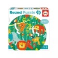 Dschungel - Rund-Puzzle (Puzzle)