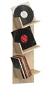MID.YOU Cd-regal , Sulda , Sonoma Eiche , Holzwerkstoff , 33x106.5x25.6 cm , melaminharzbeschichtet,Nachbildung , 000657010302