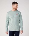 Pullover Ls Sign Off Tee Unisex Grün XL
