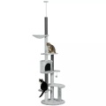 PawHut - Kratzbaum, One Size, Grau