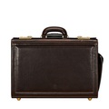 Maxwell Scott, Varesew - Leder Trolley Pilotenkoffer Unisex Braun ONE SIZE