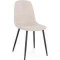 Stuhl Irelia schwarz beige