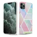 Hülle für Apple iPhone 12 PRO MAX aus TPU Silikon mit Muster Mosaik