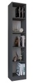 Holz Aufbewahrung Stand Regal Bücherregal Deko Bücher Standregal Dilos L 5-fach Holz Aufbewahrung Stand Regal Bücherregal Deko Bücher Standregal Dilos L 5-fach