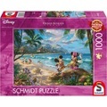 Thomas Kinkade Studios: Disney Dreams Collection - Minnie & Mickey in Hawaii, Puzzle
