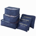 Organizer-set Für Reisetaschen - Dunkelblau Unisex 31cm