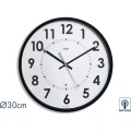 CEP, CEP Wanduhr 35cm 2115250011 weiss, Funkuhr