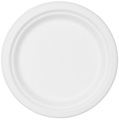 Webstar, WEBSTAR Menuteller 26cm 26638 weiss, Bagasse 50 Stück