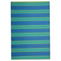 Beliani Outdoor Teppich blau 120 x 180 cm ALWAR