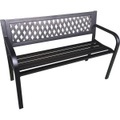 Gartenbank Askja 119 Unisex Schwarz ONE SIZE