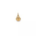 Anhänger Sternzeichen Waage Gelbgold 750, 16x9mm Damen Gelbgold ONE SIZE