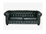 Chesterfield Ledersofa 3Sitzer Büffelleder BRENTON Chesterfield Ledersofa 3Sitzer Büffelleder BRENTON