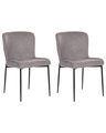 Set mit 2 Stühlen aus Polyester Modern ADA Set mit 2 Stühlen aus Polyester Modern ADA